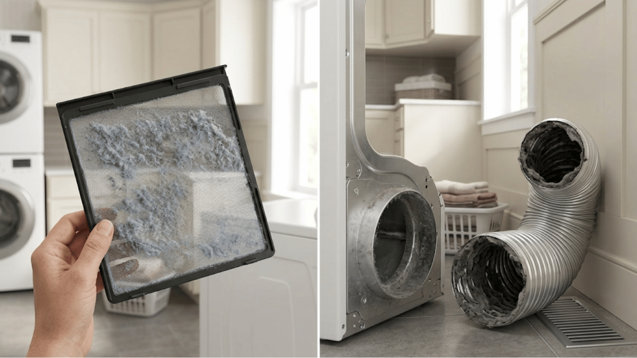 dryer-lint-trap-vs-dryer-vent